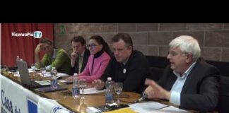 Video del confronto a Schio con gli associati alla Casa del Consumatore: presenti i candidati Coviello (Insieme), Canale (M5S) e Rosini (10 Volte Meglio) la Lega snobba i soci BPVi e manda Dandrea