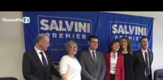 Presentazione dei candidati vicentini della Lega alle Politiche 2018: parlano Stefani e Pretto