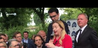 Giorgia Meloni a Vicenza per la lista di Fratelli d’Italia a sostegno di Francesco Rucco: focus su famiglia, immigrazione, sicurezza, banche, donne