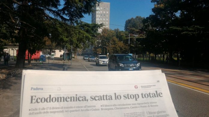 Bottacin e le limitazioni al traffico