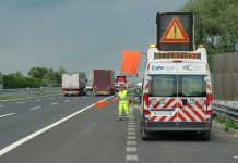 Simulazione di un grave incidente stradale in galleria sulla nuova Superstrada Pedemontana Veneta