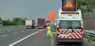 Simulazione di un grave incidente stradale in galleria sulla nuova Superstrada Pedemontana Veneta
