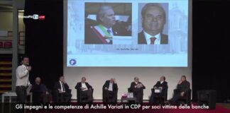 Variati “ignorante” di CDP? Ma Achille rientra nel suo Cda che gestisce 250 mld delle Poste per enti e società, fondo Atlante incluso. Anche se lo negò al “teatrino” dei soci BPVi