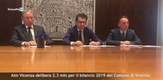 Da Aim 2,3 mln di euro al socio unico Comune di Vicenza, Matteo Tosetto: bilancio 2019 “più sereno”, così non aumenteremo le tasse