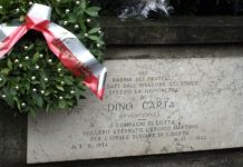 Commemorazione di Dino Carta, cerimonia dell’Anpi il 13 gennaio in via Calderari a Vicenza