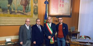 Achille Variati ha ricevuto la visita del generale dell’Arma dei Carabinieri Angiolo Pellegrini oggi 19 gennaio