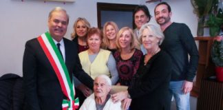 Giusy Zenere festeggia col sindaco i 100 anni della mamma Cleofe Mangiavacchi