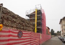 Mura scaligere di Vicenza, avviati i lavori di restauro alla torre 2 in contra’ Mure della Rocchetta