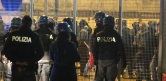 Daspo Questore di Vicenza Giuseppe Petronzi a carico di un ventiquattrenne padovano dopo aggressione a forze dell’ordine in occasione di Vicenza – Padova