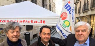 Flat tax e immigrazione oltre a scuola, casa, risparmio e lavoro ” i temi top” al gazebo vicentino di Insieme con Conzato, Coviello e Fantò