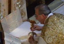 Conferenza sulla Messa Tridentina il 17 febbraio 2018 con don Roberto Spataro a Vicenza città