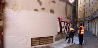 Operazione “Muri puliti”, proseguono gli interventi per restituire decoro a Vicenza con la collaborazione gratuita di alcuni richiedenti asilo