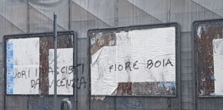 Scritte contro Forza Nuova, Daniele Beschin ribalta le accuse di violenza: arrivate le intimidazioni dopo le dichiarazioni di Variati. Il 24 incontro a Vicenza con Luca Previati