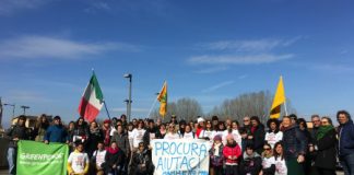 Manifestazione di sostegno, Mamme NoPfas: forza e coraggio alla procura di Vicenza