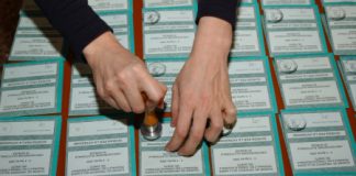 Le operazioni di voto a Vicenza: il Minnitellium