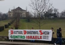 #CambiaGiro, Usb Vicenza: anche Palladio boicotta Israele