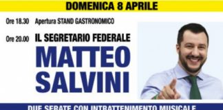 A Lonigo il 7 e l’8 festa provinciale Lega Nord Liga Veneta Vicenza: domenica ci sarà Matteo Salvini, l’invito è di Erik Pretto