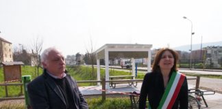 Arredo urbano a Vicenza, realizzata a Debba una nuova area di sosta lungo la pista ciclabile nell’ambito di un progetto complessivo da 100 mila euro