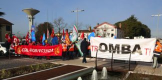 Omba di Torri di Quartesolo: prorogati licenziamenti da Pasqua a fine aprile, le note di Cgil e azienda. VicenzaPiù: chi sono clienti “istituzionali” debitori azienda dei Malacalza?