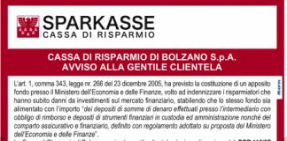 I conti dormienti dal 31 maggio nella possibile disponibilità del Fondo di ristoro per le vittime di reati finanziari: accelerare tutto!