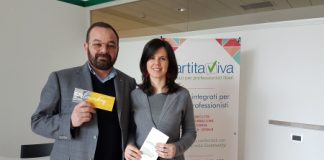 CISL Vicenza inaugura il primo coworking in Italia, Raffaele Consiglio e Federica Bressan: postazioni di lavoro condivise per lavoratori indipendenti