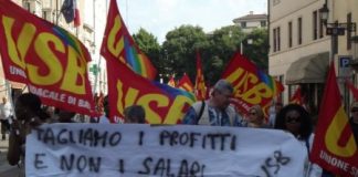 RSU 2018, Usb: nel solo vicentino 37 delegati e nel Veneto oltre 100, ritorno in Comune di Vicenza con un delegato