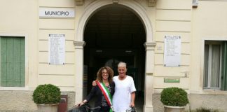 Janus River, il recordman della bici, ha fatto tappa a Montecchio Maggiore