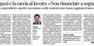 “Ragazzi non rinunciate a sognare!”, il come lo suggerisce sul CorSera Matteo Marzotto: una condanna in primo grado per “presunta” evasione fiscale “fa curriculum”?