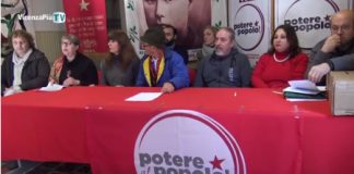Rucco e Dalla Rosa, Potere al Popolo! Vicenza: Shut up and go home! La base l’abbiamo subita e non voluta, il Parco della Pace sia una “testimonianza”