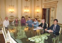 Cgil Vicenza col Comitato per la liberazione dei prigionieri politici palestinesi contro il giro d?Italia in Israele