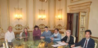 Cgil Vicenza col Comitato per la liberazione dei prigionieri politici palestinesi contro il giro d?Italia in Israele