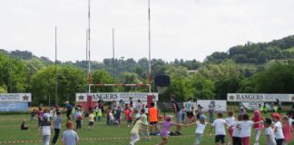 “Pane, burro e marmellata”: 4.500 bimbi allo stadio da rugby di via Baracca alla fine del progetto vicentino “Scuola ed educazione fisica 2017-2018”