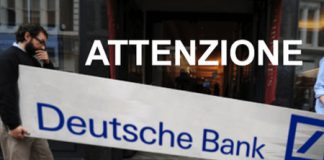 Deutsche Bank crolla in Borsa, Fed: altro che Italia, ora sì che l’euro rischia!