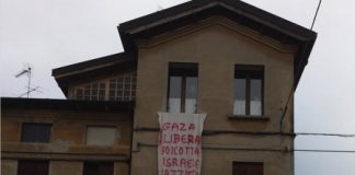 L’odio antisemita e antisraeliano sbandierato in viale Venezia a Schio