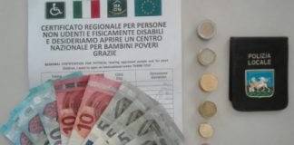 Corso Palladio, sequestrati 125 euro dalle pattuglie antidegrado a tre ragazzi finti sordomuti