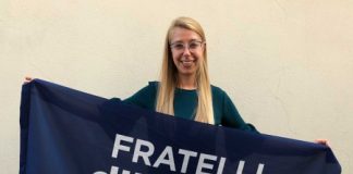 Un circolo di Fratelli d?Italia a Chiampo: la 29enne Virginia Lovato alla guida