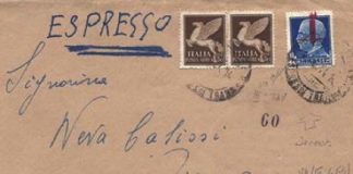 Busta lumaca arriva a Solesino da Torino 91 anni dopo che l?aveva spedita il Podestà sabaudo