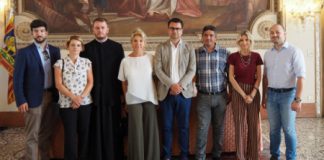 Comunità serba di Vicenza in visita dal sindaco Francesco Rucco