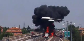 Disastro Bologna per camion cisterna carico di Gpl, M5s: “e quei 9 mila metri cubi…”