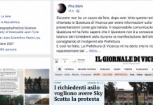 Richiedenti asilo che chiedono Sky a Vicenza, Pha Bio (Le Iene): è una fake news de Il Giornale di Vicenza