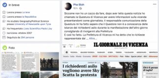 Richiedenti asilo che chiedono Sky a Vicenza, Pha Bio (Le Iene): è una fake news de Il Giornale di Vicenza