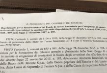 Esclusiva: il decreto attuativo legge 205 su “fondo di ristoro per vittime banche venete & c.”. Lunedì Coviello lo illustrerà a tutti a palazzo Trissino dopo saluti del sindaco Rucco