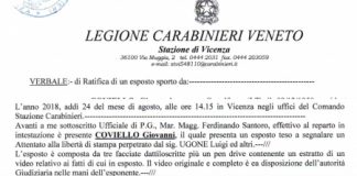 Esposto di Coviello contro Ugone e “seguaci” suoi e di don Torta che provano a impedire a VicenzaPiù di informare soci BPVi e Veneto Banca su decreto attuativo fondo ristoro