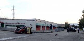 Schio, incidente con feriti in via Lago di Albano intersezione con via Lago di Alleghe