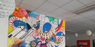 Zugliano, murales e nuove tinteggiature presso le scuole medie “G. Galilei”