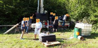 Bloccata carotatrice in Val d’Astico dalla Comunità Salviamo la Val d’Astico: manifestazioni NoA31 a Venezia e in Trentino