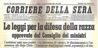 Suber invita a cancellare dalle strade di Roma chi firmò o non criticò Il manifesto della razza. E una domanda: perchè non anche a Vicenza?