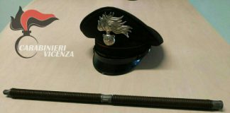 Agugliaro, Carabinieri Campiglia dei Berici trovano cinquattottenne in possesso di una spranga in ferro e di un coltello, denunciato