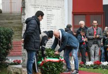 Allo stadio Menti una lapide per i calciatori del Vicenza caduti in guerra: cerimonia con Rosso e Rucco