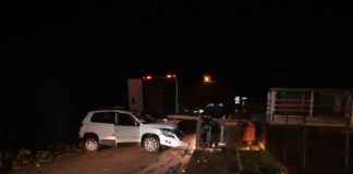 Dueville, un’auto si scontra con un muletto